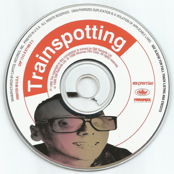Various : Trainspotting (Music From The Motion Picture) (CD, Comp, RP)