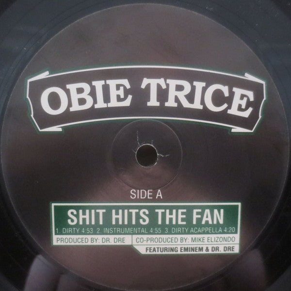 Obie Trice - Shit Hits The Fan (12") (VG+) - Endless Media
