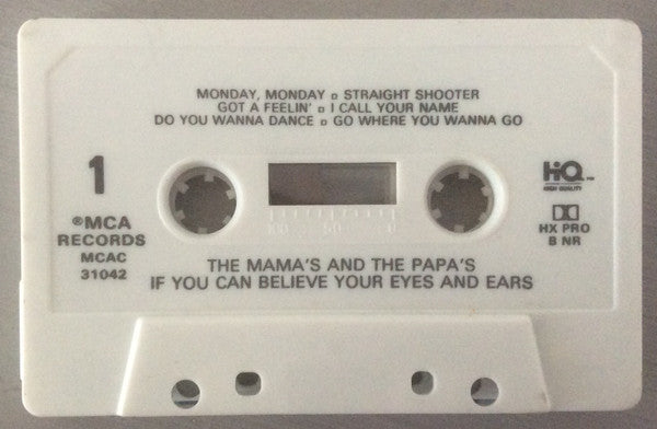 The Mamas & The Papas : If You Can Believe Your Eyes And Ears (Cass, Album, RE)