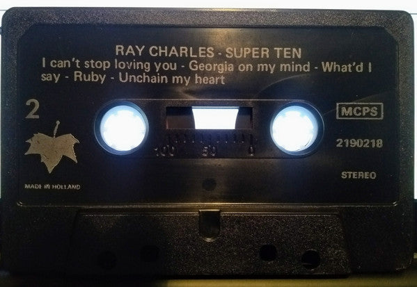 Ray Charles : Super Ten (Cass, Comp)