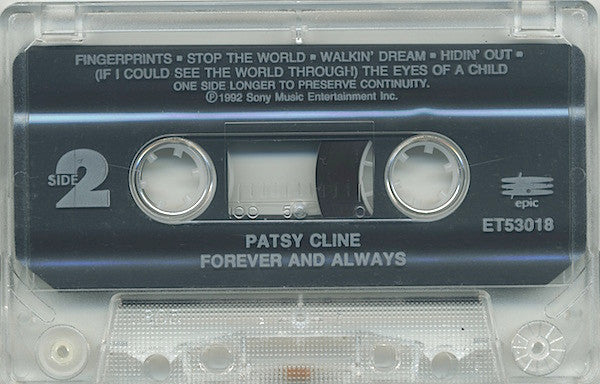 Patsy Cline : Forever And Always (Cass, Comp)