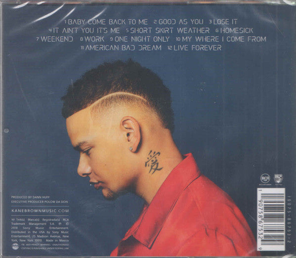 Kane Brown : Experiment (CD, Album)