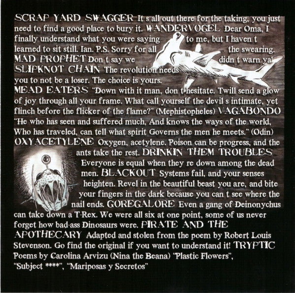 Scrapyard Swag : Epic Songs for Petty Crimes (CD, Album)