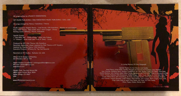 Stephen Pearcy : View To A Thrill (LP, Album, Ltd, Ora)