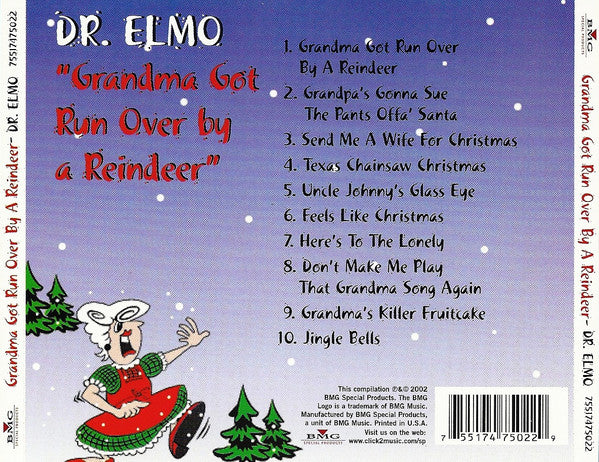 Dr. Elmo : Grandma Got Run Over By A Reindeer (CD, Album)