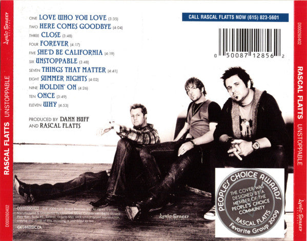 Rascal Flatts : Unstoppable (CD, Album)