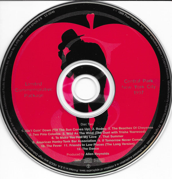 Garth Brooks : Double Live (2xHDCD, Album, Ltd, Cen)