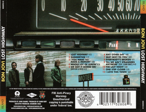 Bon Jovi : Lost Highway (CD, Album)