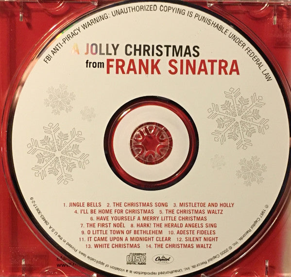 Frank Sinatra : A Jolly Christmas From Frank Sinatra (CD, Album, Mono, RE, Cin)
