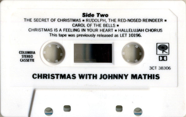 Johnny Mathis : Christmas With Johnny Mathis (Cass, Album, RE, Dol)