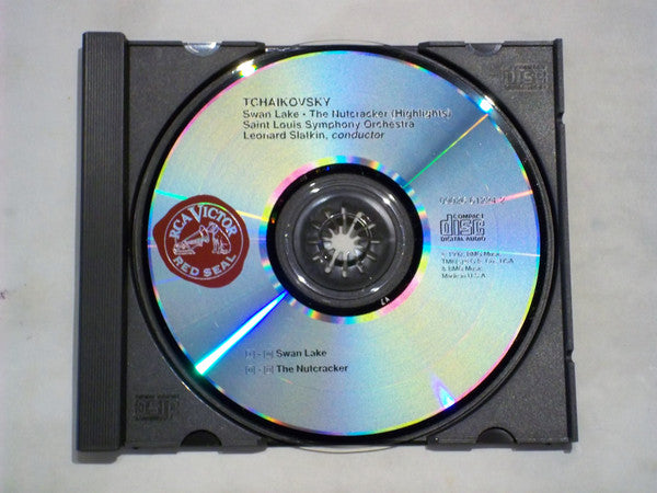 Pyotr Ilyich Tchaikovsky, Saint Louis Symphony Orchestra, Leonard Slatkin : Swan Lake / The Nutcracker (Highlights) (CD, Comp)