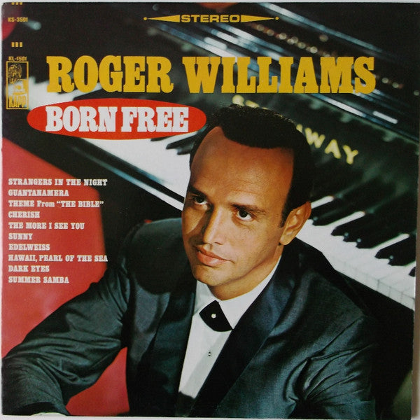 Roger Williams - Born Free (LP) (VG) - Endless Media