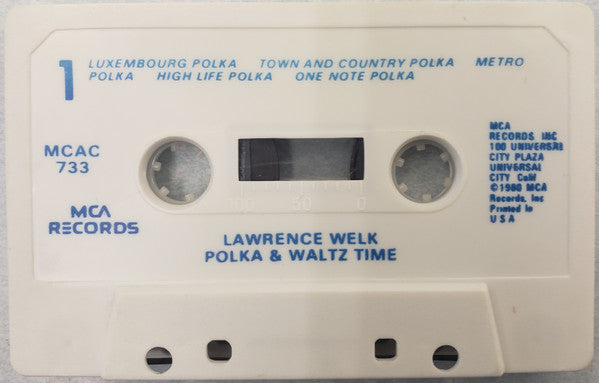 Lawrence Welk And His Champagne Music : Polka And Waltz Time (Cass)