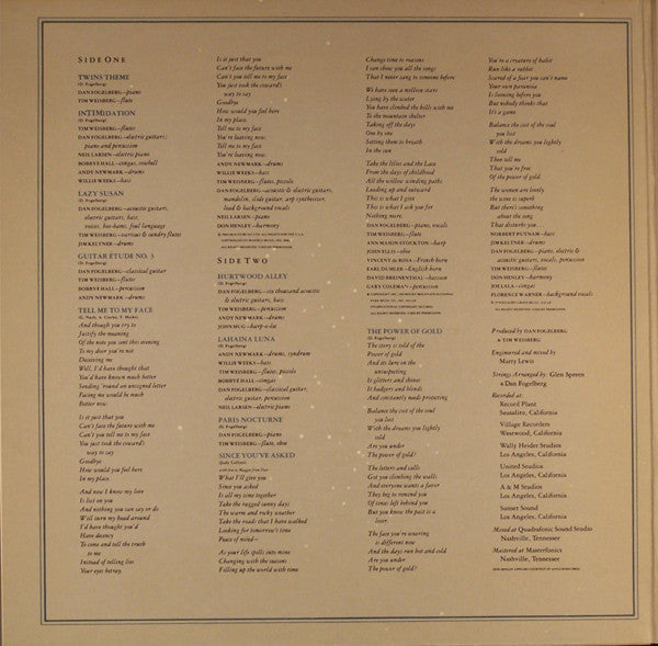Dan Fogelberg & Tim Weisberg - Twin Sons Of Different Mothers (LP) (VG) - Endless Media