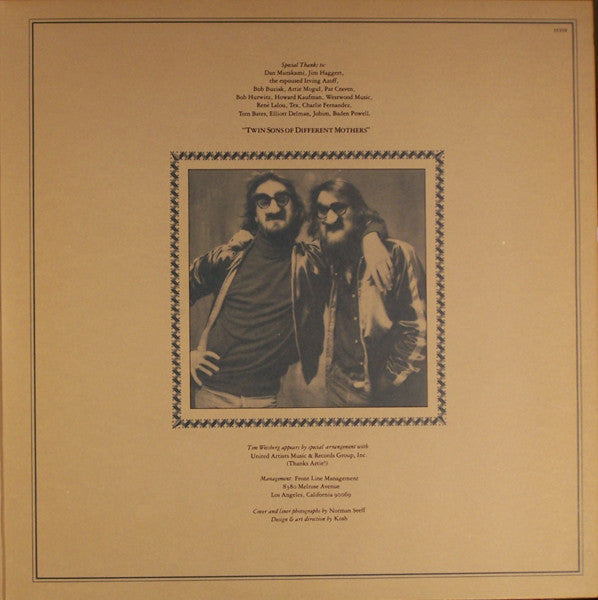 Dan Fogelberg & Tim Weisberg - Twin Sons Of Different Mothers (LP) (VG) - Endless Media
