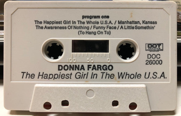 Donna Fargo : The Happiest Girl In The Whole U.S.A. (Cass, Album)