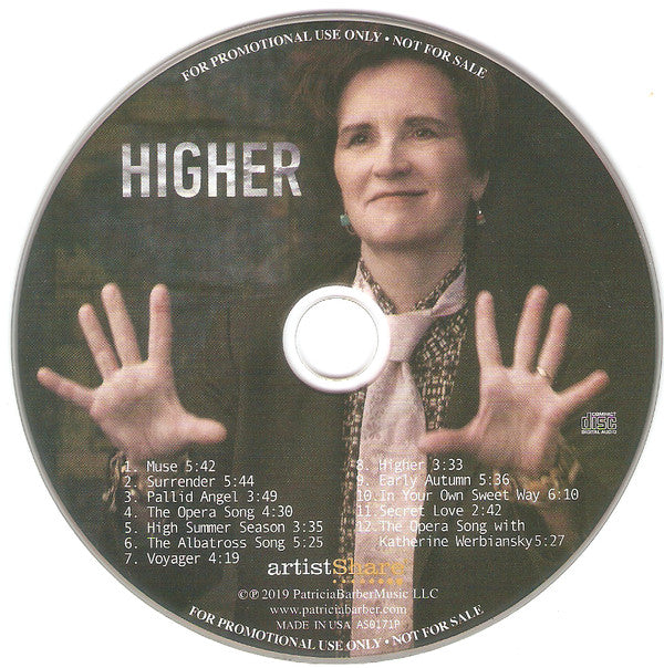 Patricia Barber : Higher (CD, Promo)