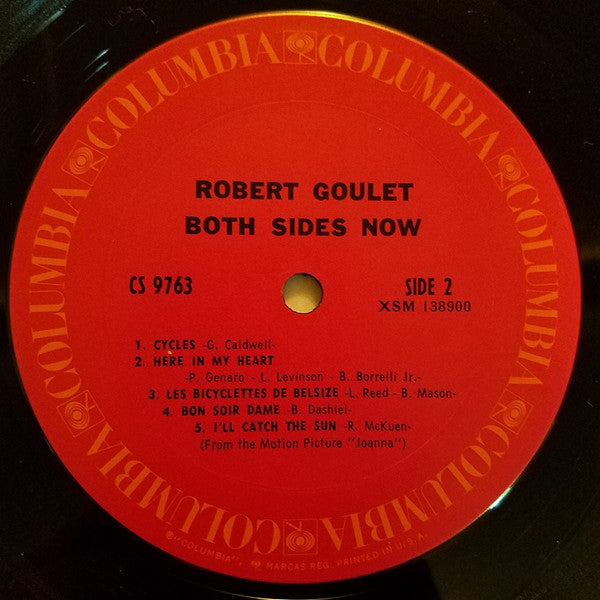 Robert Goulet - Both Sides Now (LP) (VG) - Endless Media