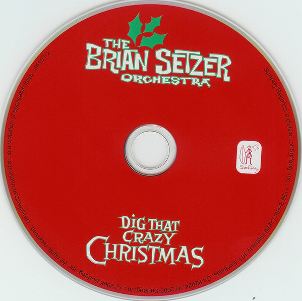 Brian Setzer Orchestra : Dig That Crazy Christmas (CD, Album, Cin)