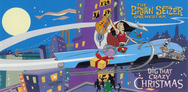 Brian Setzer Orchestra : Dig That Crazy Christmas (CD, Album, Cin)