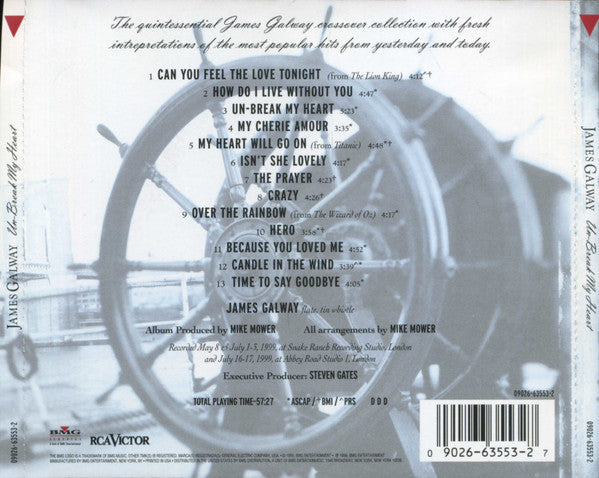 James Galway : Un-Break My Heart (CD, Album)