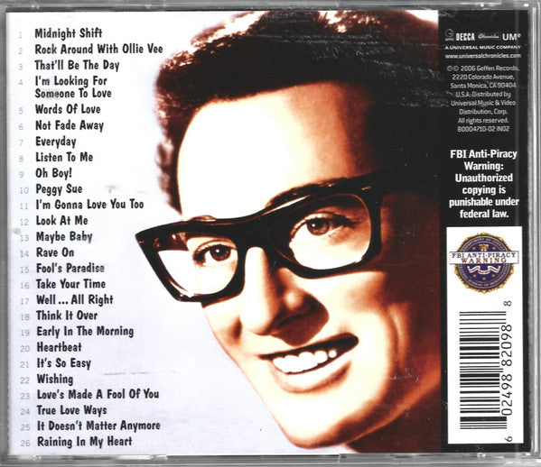 Buddy Holly : The Definitive Collection (CD, Comp, RE)