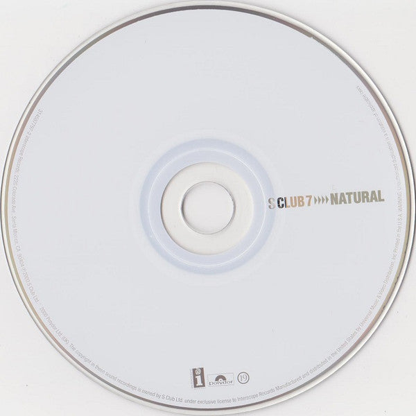 S Club 7 : Natural (CD, Single)