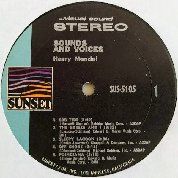 Henry Mancini - The Sounds & Voices Of Henry Mancini (LP) (VG) - Endless Media