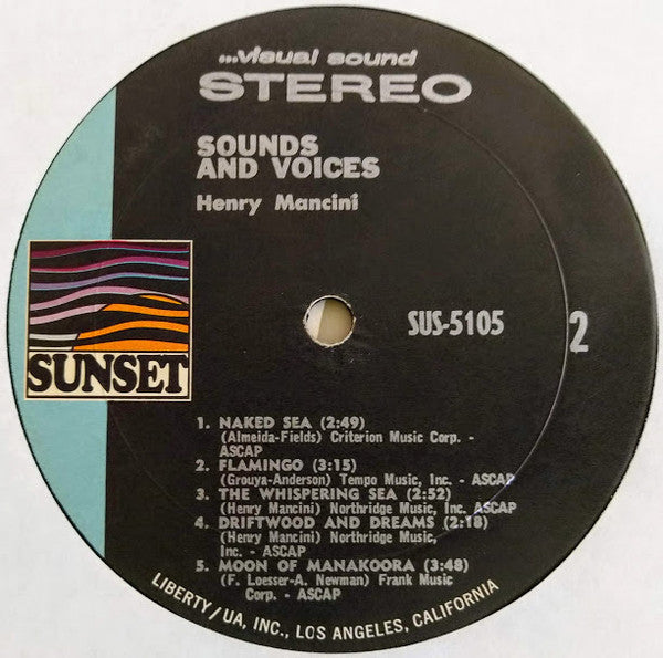 Henry Mancini - The Sounds & Voices Of Henry Mancini (LP) (VG) - Endless Media