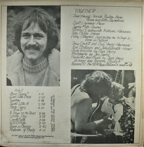Jesse Colin Young - Together (LP) (G+) - Endless Media