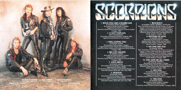 Scorpions : Best Of Rockers 'N' Ballads (CD, Comp, Club)