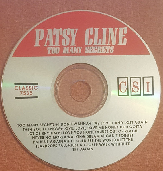 Patsy Cline : Too Many Secrets (CD, Comp)