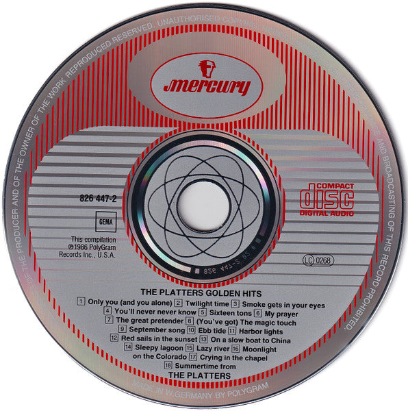 The Platters : Golden Hits (CD, Comp, RM)