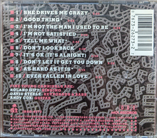 Fine Young Cannibals : The Raw & The Cooked (CD, Album)