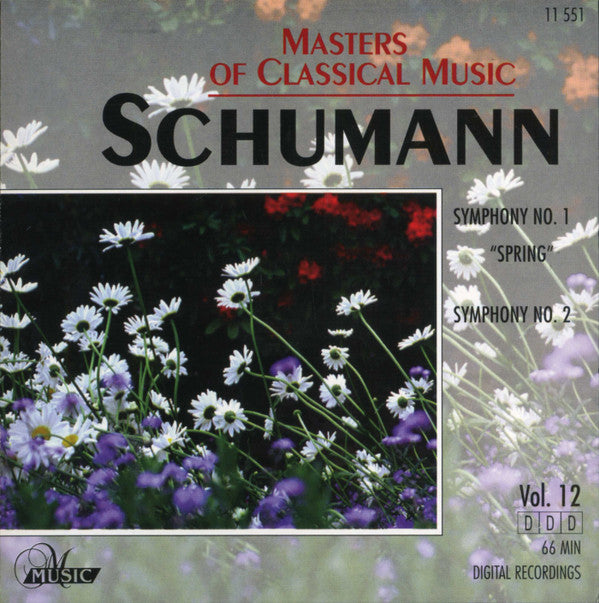 Robert Schumann - Masters Of Classical Music Vol. 12 (CD) (VG+) - Endless Media