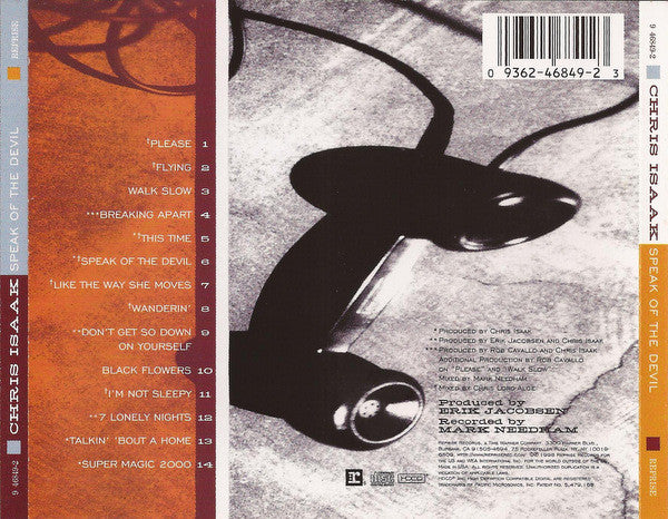 Chris Isaak : Speak Of The Devil (HDCD, Album)