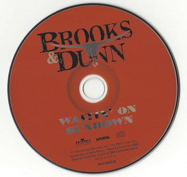 Brooks & Dunn : Waitin' On Sundown (CD, Album, RE)