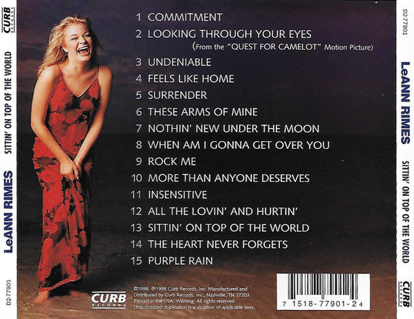 LeAnn Rimes - Sittin' On Top Of The World (CD) (VG) - Endless Media