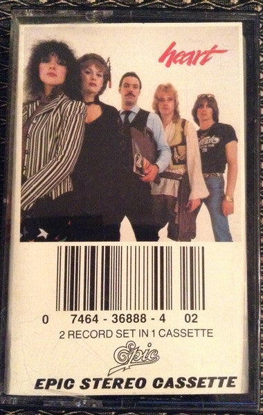 Heart : Greatest Hits/Live (Cass, Comp)