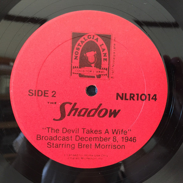 Orson Welles, Bret Morrison : Who Knows What Evil Lurks In The Hearts Of Men... (LP)