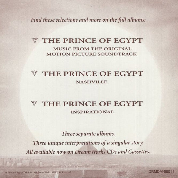 Various : The Prince of Egypt Collector's Edition Music CD (CD, Comp)