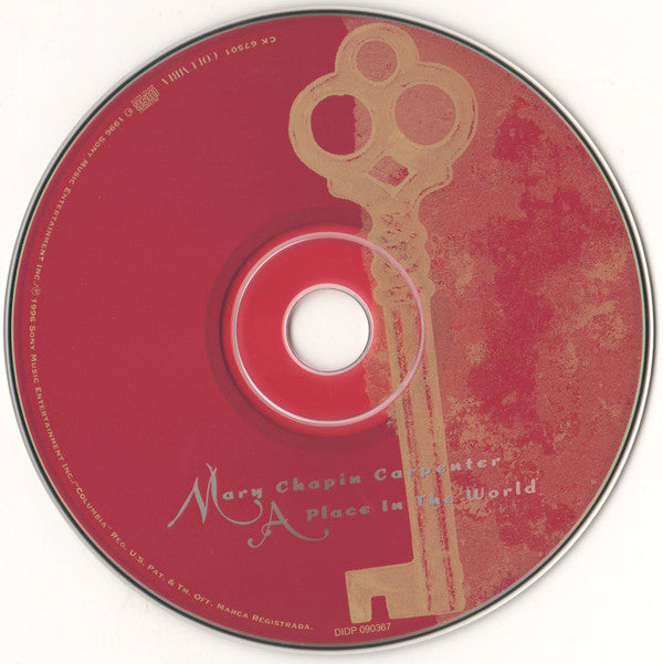 Mary Chapin Carpenter - A Place In The World (CD) (VG+) - Endless Media