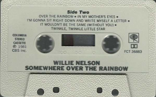Willie Nelson : Somewhere Over The Rainbow (Cass, Album)