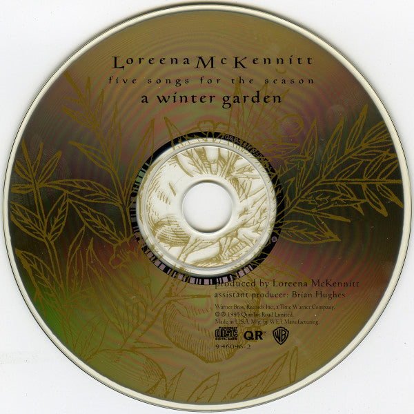 Loreena McKennitt : A Winter Garden (Five Songs For The Season) (CD, EP)