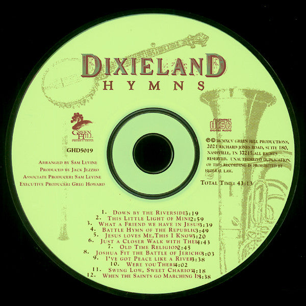 Jack Jezzro, Sam Levine - Dixieland Hymns (CD) (VG) - Endless Media