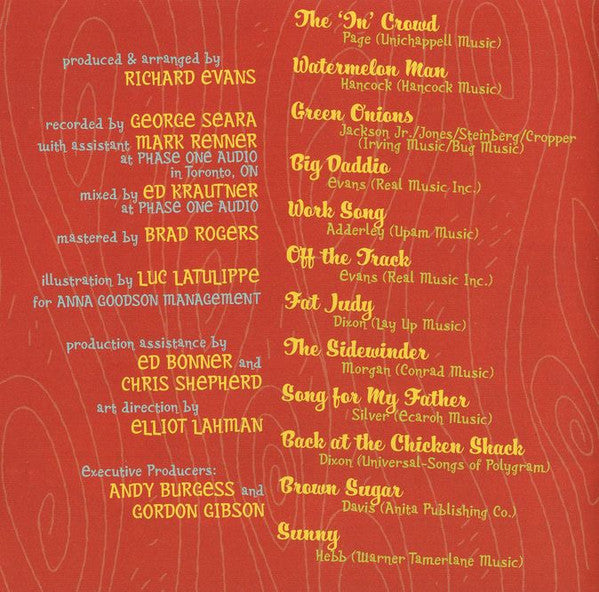 Richard Evans (4) : Hot Off The Grill (CD)