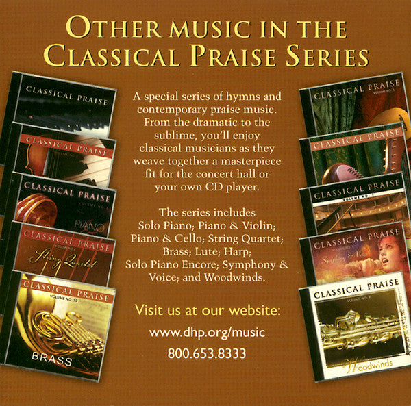Patricia Spedden : Classical Praise Volume No. 12 - Solo Piano 3 (CD, Album)