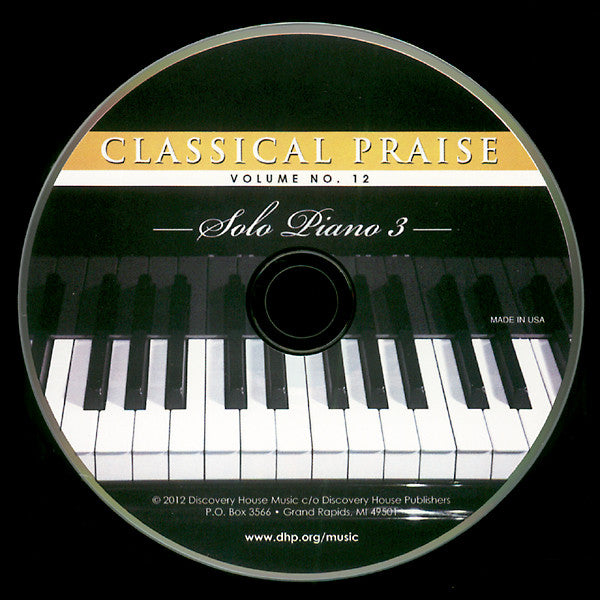 Patricia Spedden : Classical Praise Volume No. 12 - Solo Piano 3 (CD, Album)