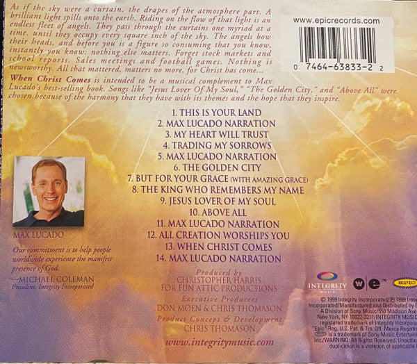 Max Lucado : When Christ Comes (CD, Album)