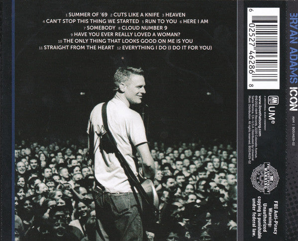 Bryan Adams : Icon (CD, Comp)